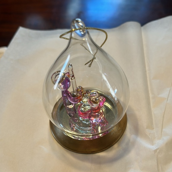 ๐ฉทHOST PICK๐ฉทNativity Theme Teardrop Glass Ornament Tabletop New **FINAL PRICE*** - Picture 4 of 11